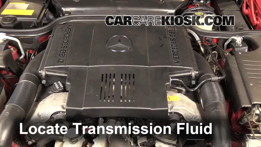 1998 Mercedes-Benz SL500 5.0L V8 Transmission Fluid Check Fluid Level